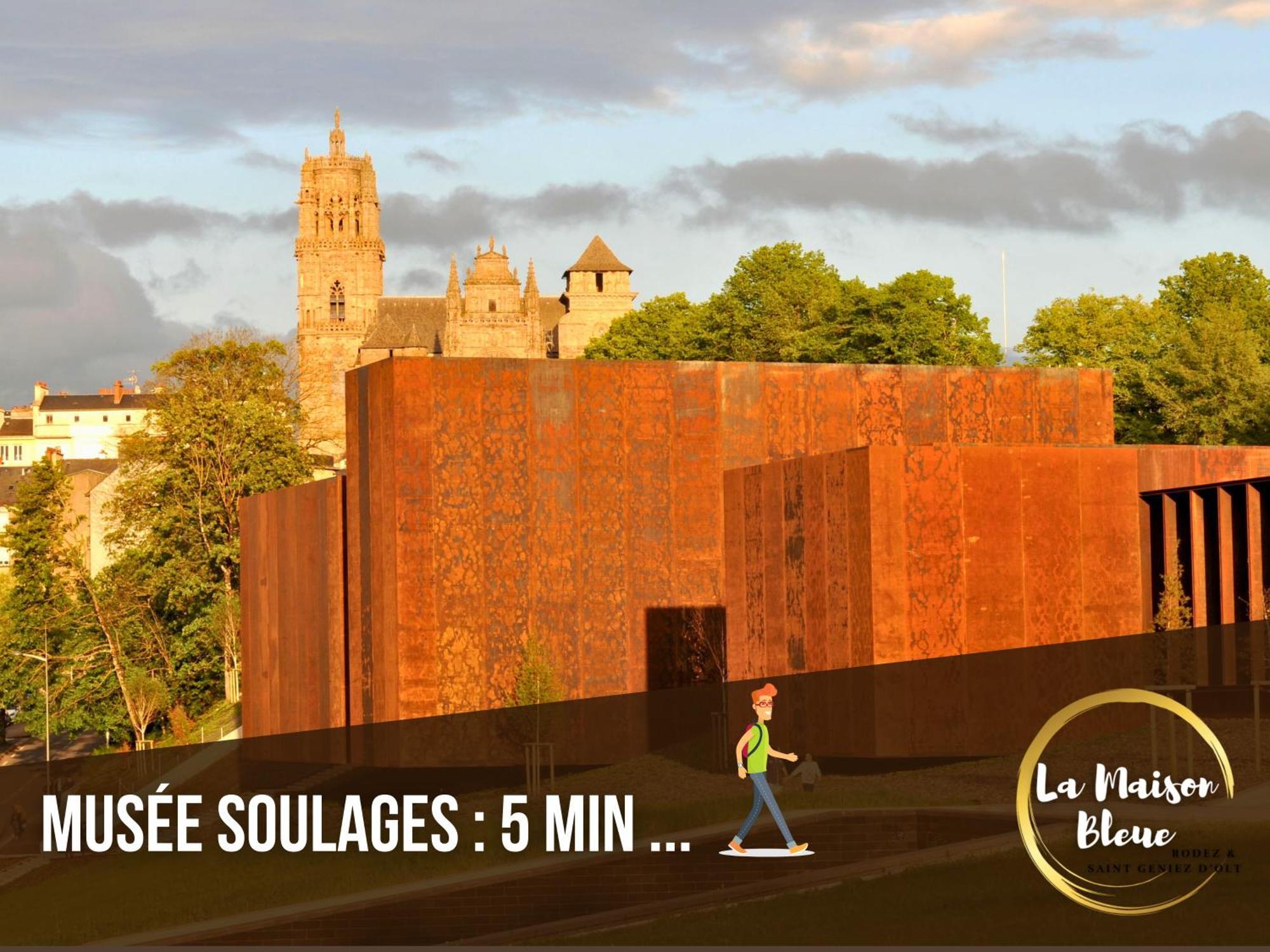 Cocon, Vue Rodez, Terrasse, Box, Musee Soulages Exterior photo
